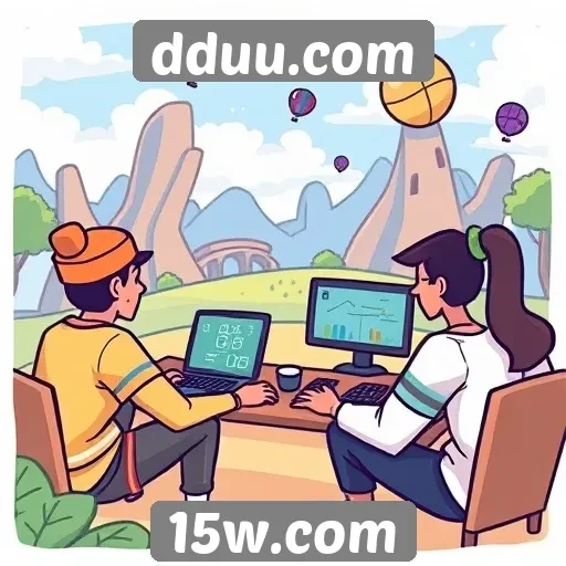 A comunidade de jogadores no dduu.com e suas interações